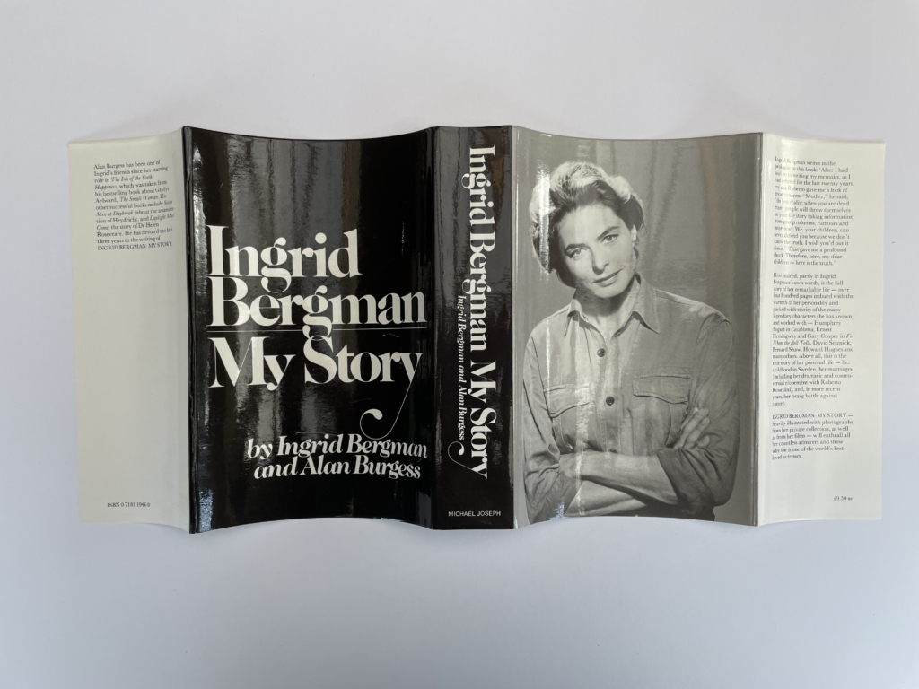 ingrid bergman my story signed first5