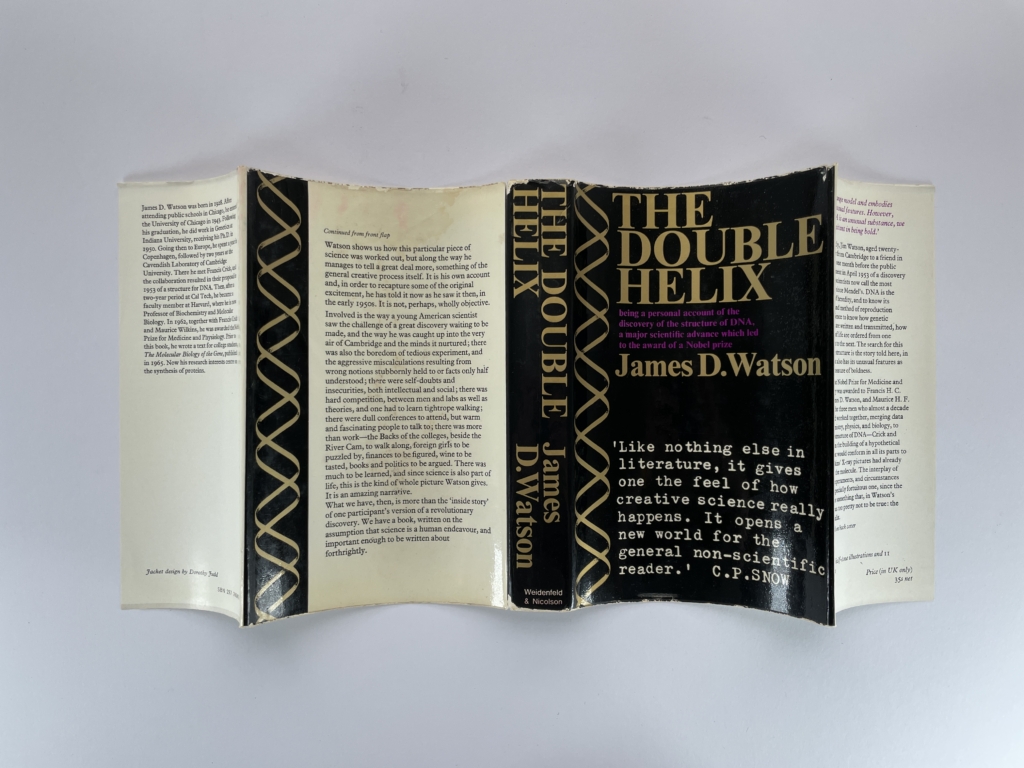 james d watson the double helix signed first 5