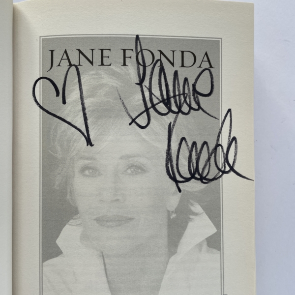 jane fonda my life so far signed first 2