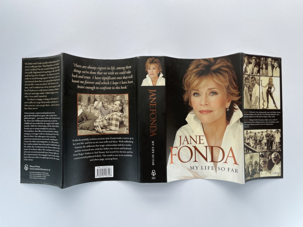 jane fonda my life so far signed first 5