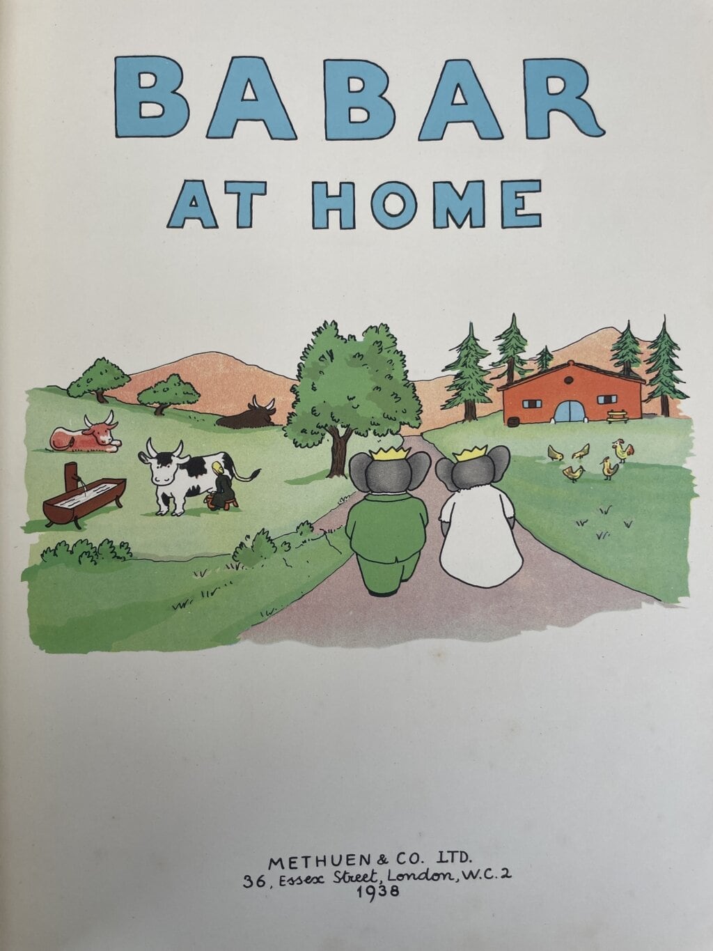 jean de brunhoff babar at home first2