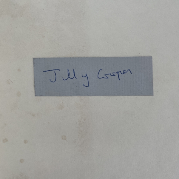 jilly cooper riders signed first 2