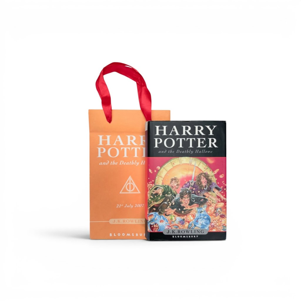 jk rowling harry potter and the deathly hallows first with bag 1 jk rowling harry potter and the deathly hallows first with bag 1