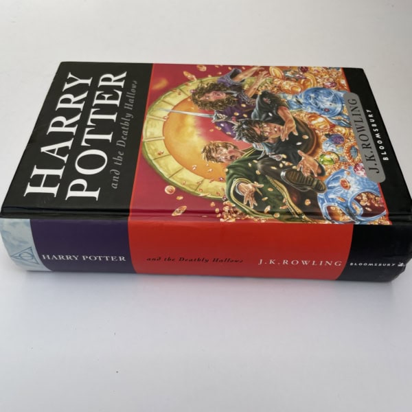 jk rowling harry potter and the deathly hallows first with bag 3