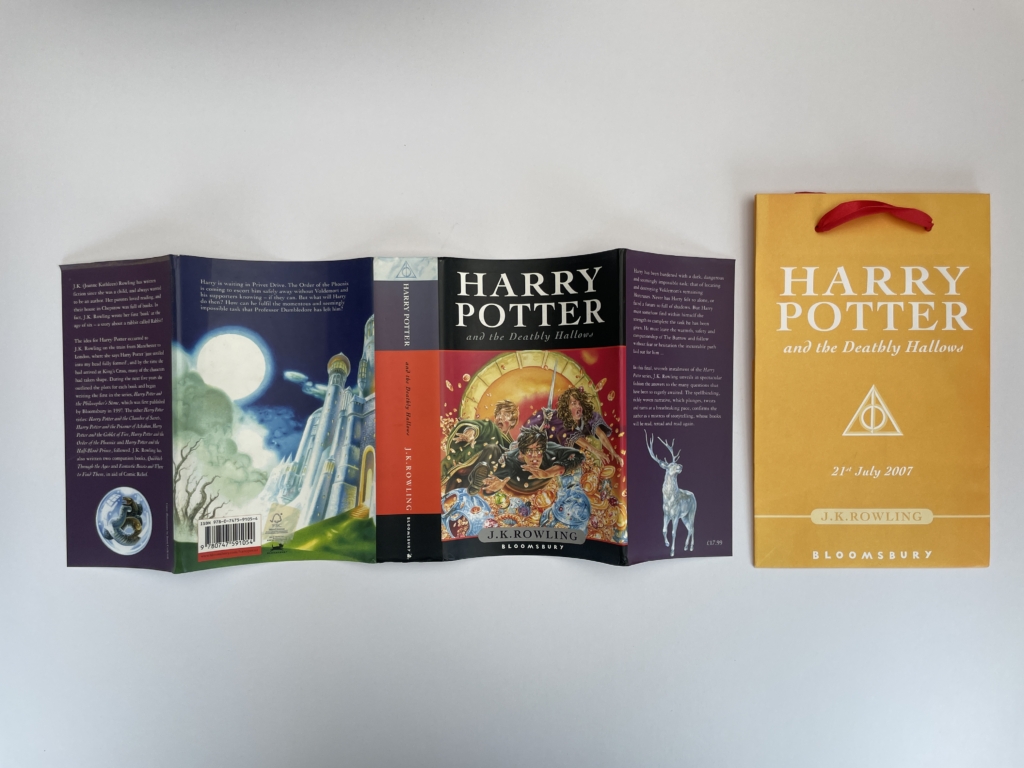 jk rowling hpatdh first with bag 75 4