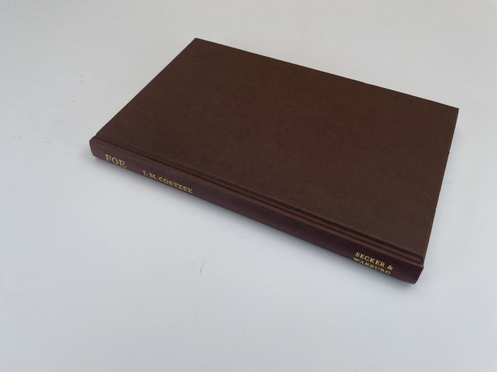jm coetzee foe first ed3
