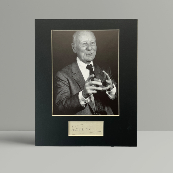 john gielgud signed pic1