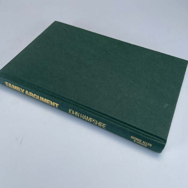 john hampshire family argument signed first ed4