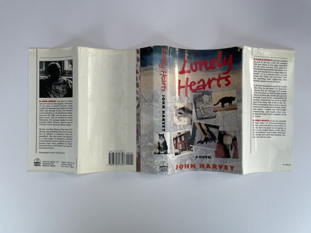 john harvey lonely hearts signed first ed4
