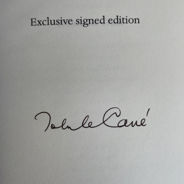 john le carre a delicate truth signed 1st 2
