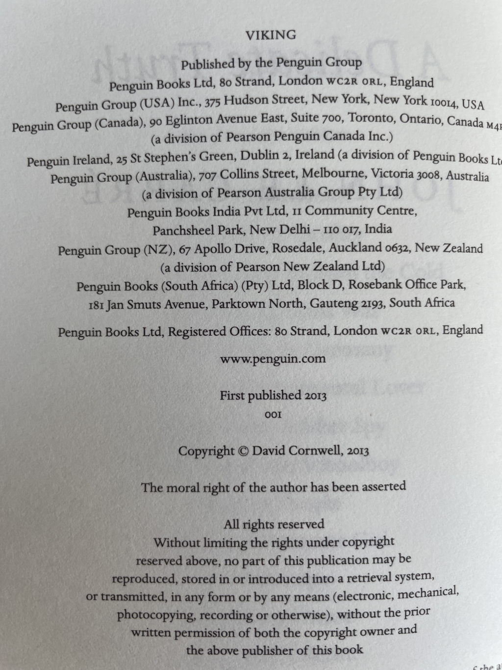 john le carre a delicate truth signed 1st 3