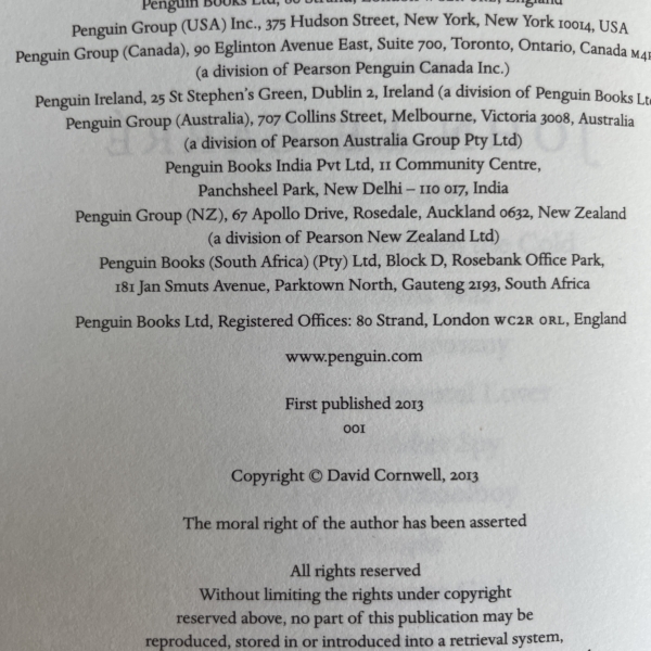 john le carre a delicate truth signed 1st 3