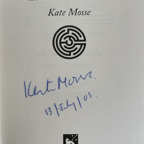 kate mosse labyrinth signed 1st 2