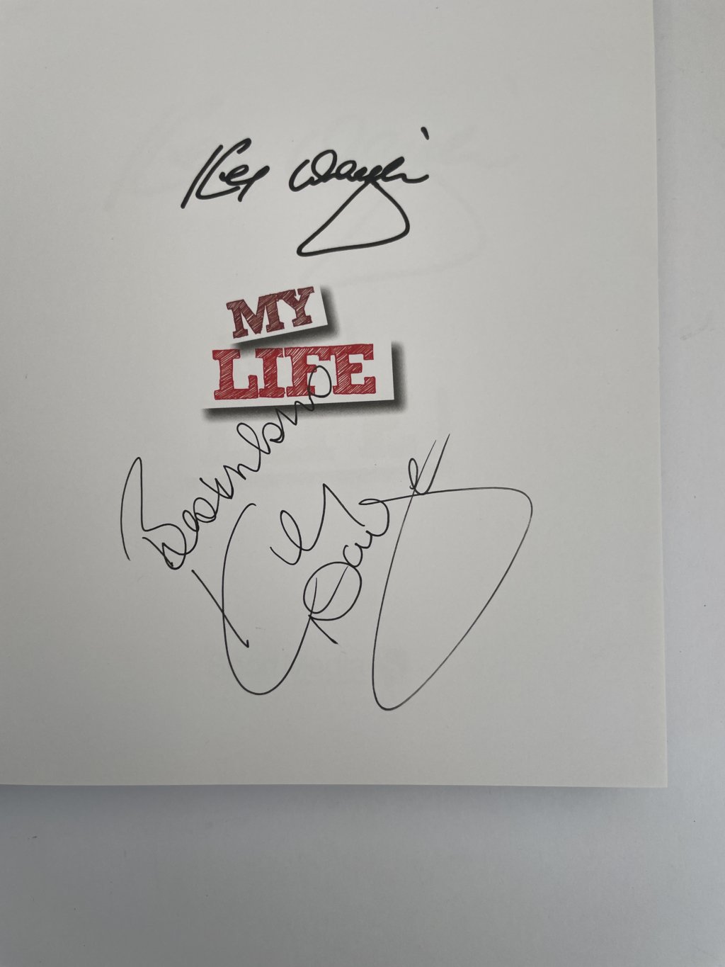 kenny dalglish my life signed first 2