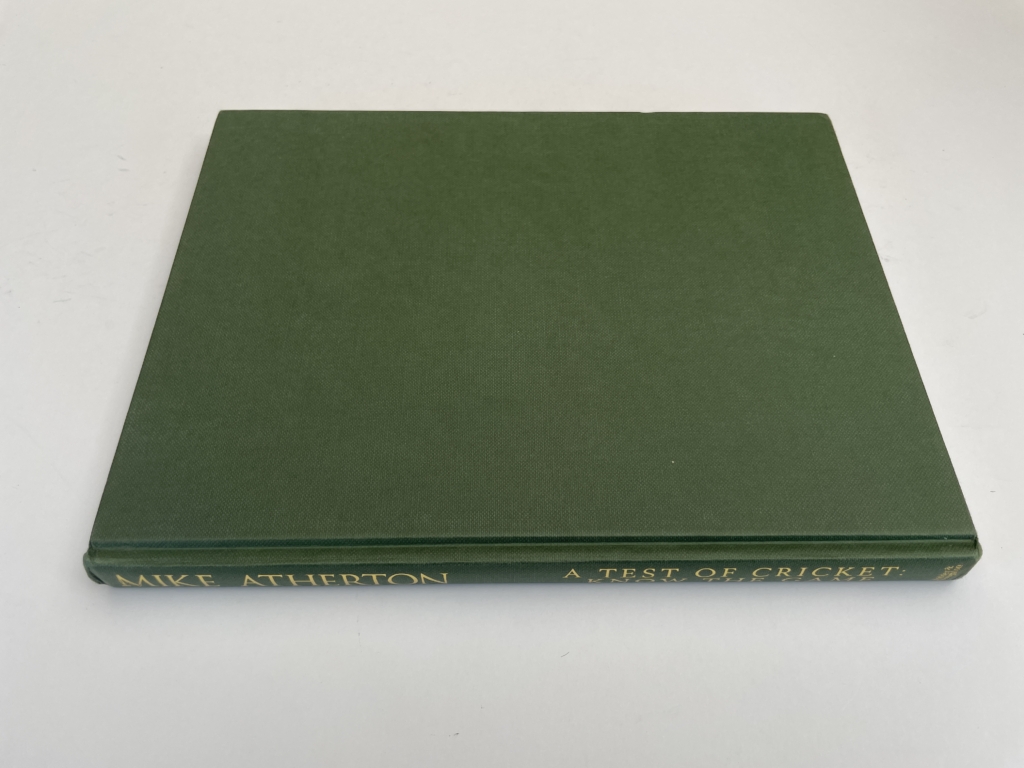 mike atherton a test of cricket signed first4