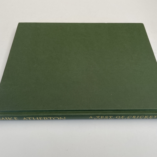 mike atherton a test of cricket signed first4