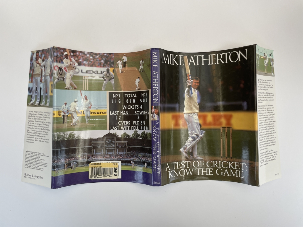 mike atherton a test of cricket signed first5