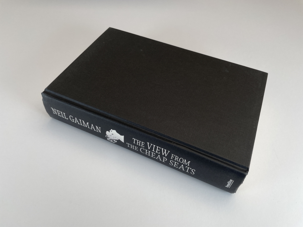 neil gaiman the view from the cheap seats signed first edi4