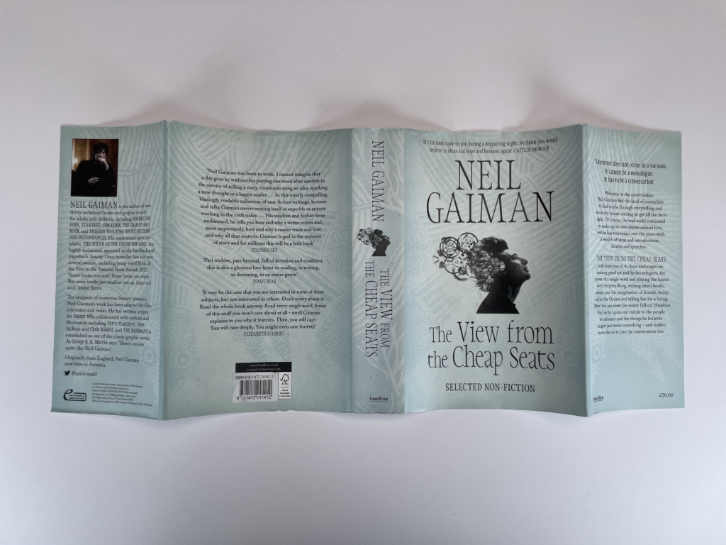 neil gaiman the view from the cheap seats signed first edi5
