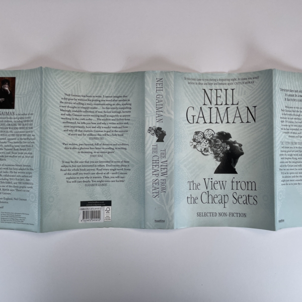 neil gaiman the view from the cheap seats signed first edi5