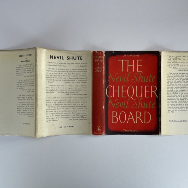 nevil shute the chequer board signed first5