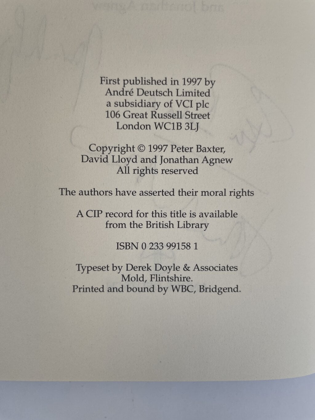 out of the rough multi signed first3