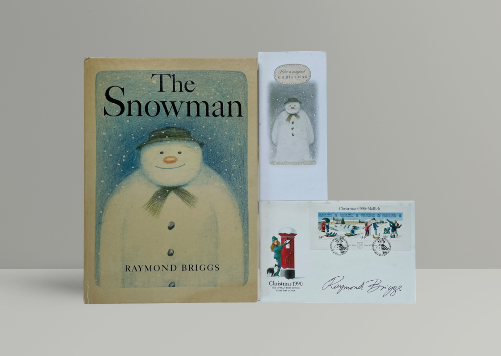raymond briggs the snowman with signed card 1 raymond briggs the snowman with signed card 1