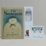 raymond briggs the snowman with signed card 1