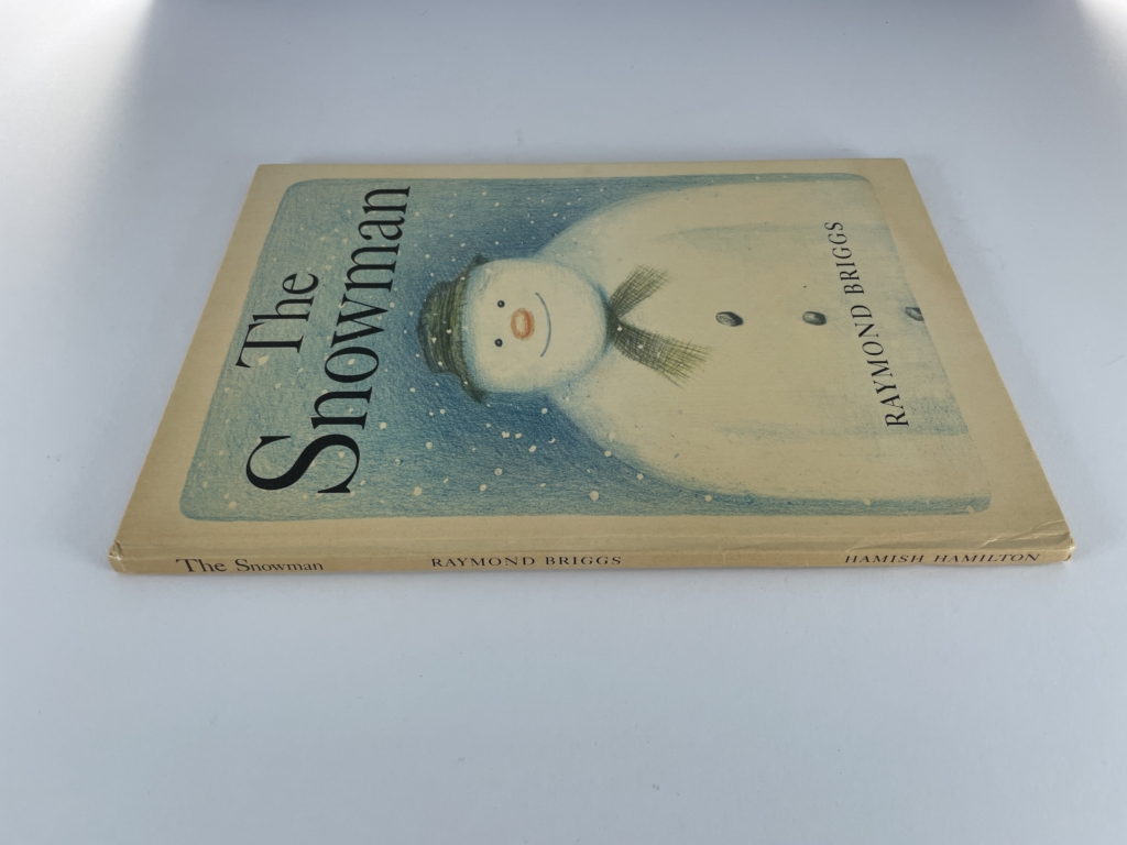 raymond briggs the snowman with signed card 4