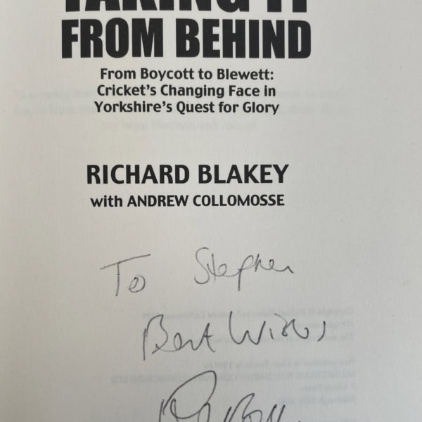 richard blakey taking it from behind signed first2