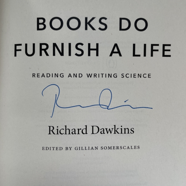 richard dawkins books do furnish a life signed first 2