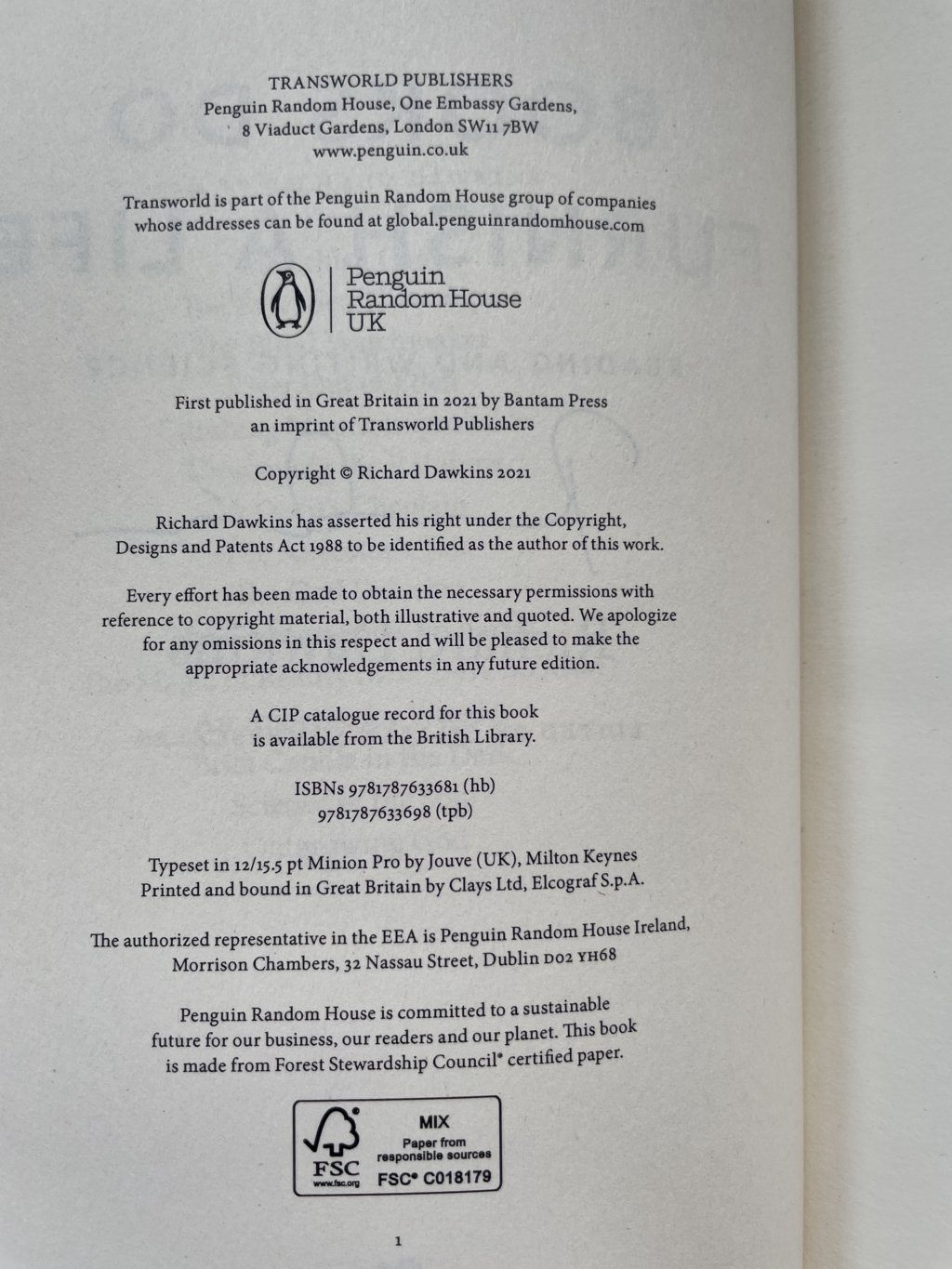 richard dawkins books do furnish a life signed first 3