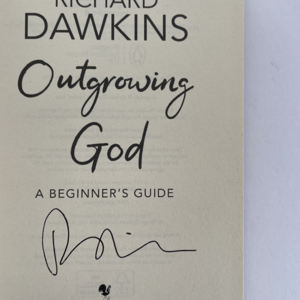 richard dawkins outgrowing god signed first 2