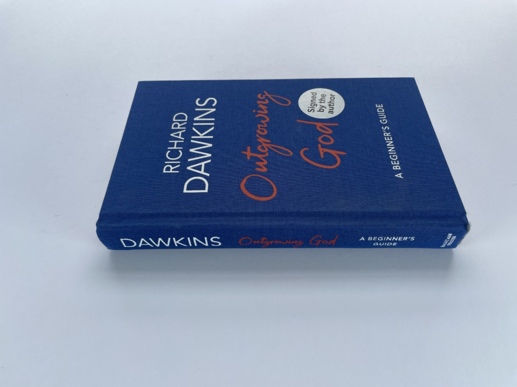 richard dawkins outgrowing god signed first 4