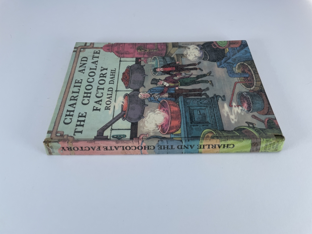 roald dahl charlie and the chocolate factory with signed ticket first3
