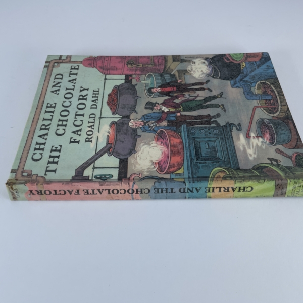 roald dahl charlie and the chocolate factory with signed ticket first3