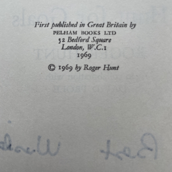 roger hunt hunt for goals signed first ed3
