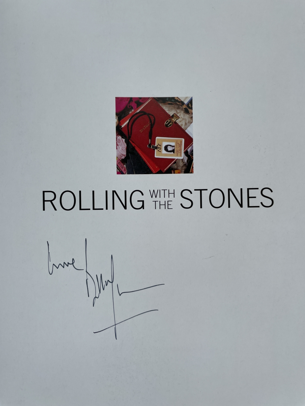rolling with the stones signed first 2