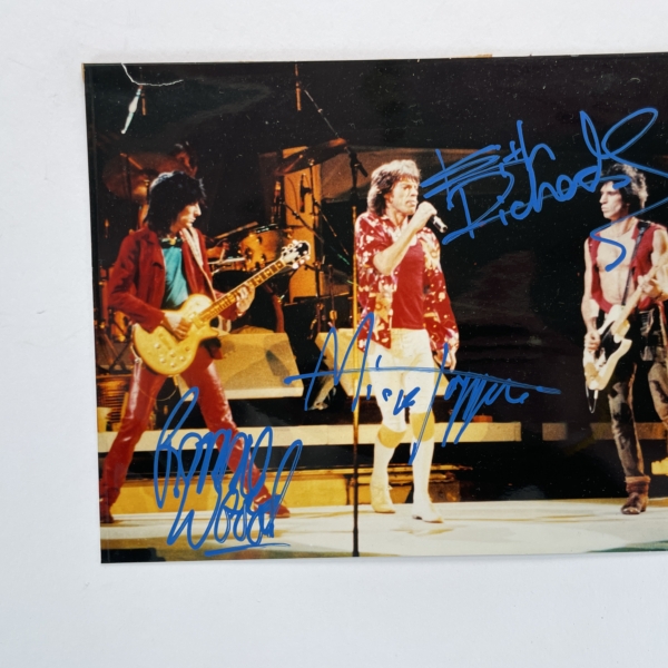 rolling with the stones signed first 5