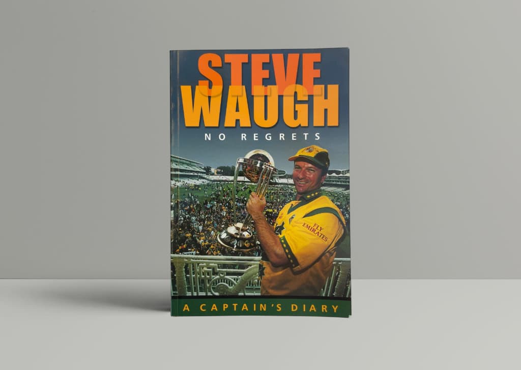 steve waugh no regrets signed first1