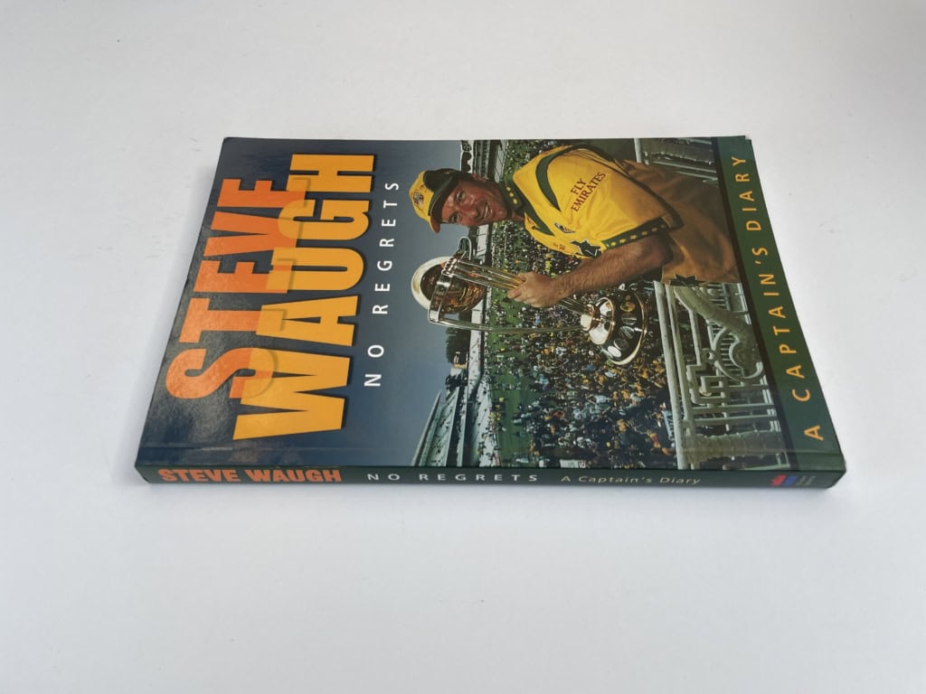 steve waugh no regrets signed first4