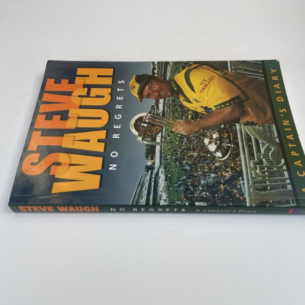 steve waugh no regrets signed first4