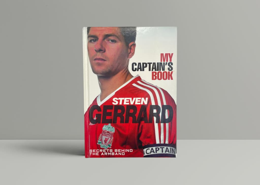steven gerrard my captains book signed first ed1