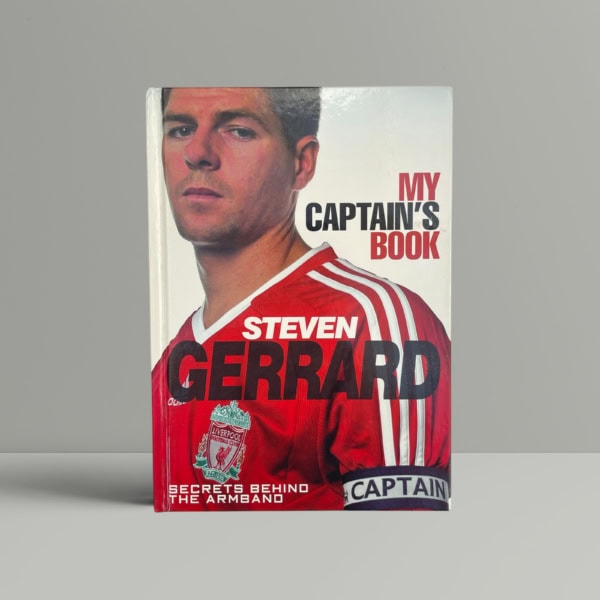 steven gerrard my captains book signed first ed1