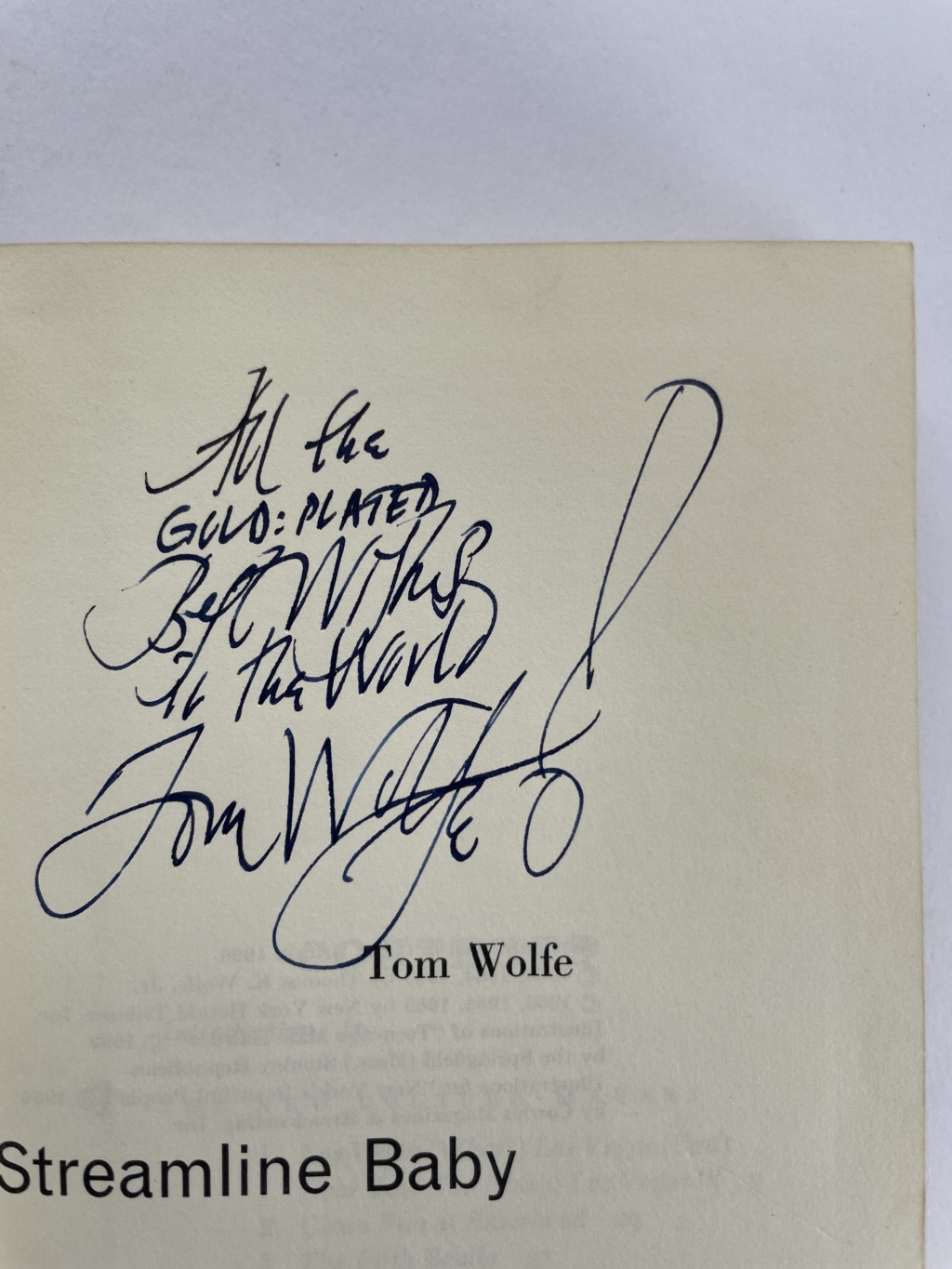 tom wolfe the kandy signed first ed2