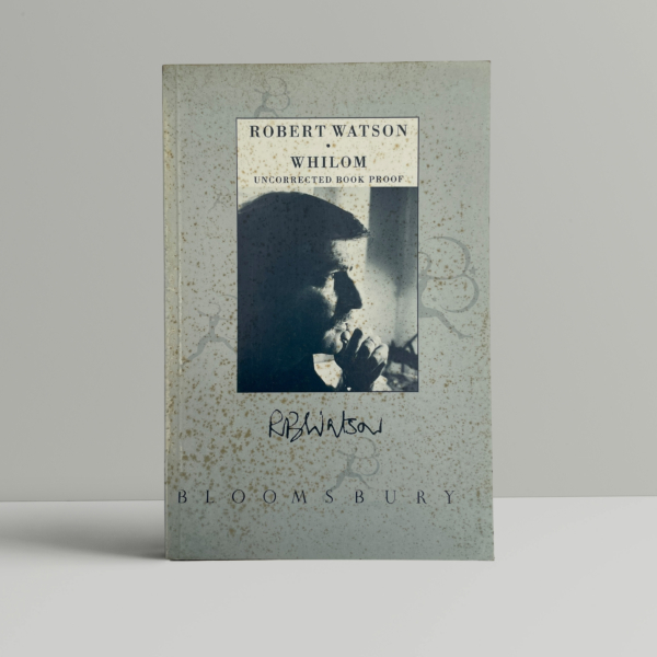 Robert Watson - Whilom - Uncorrected Proof Copy 1990