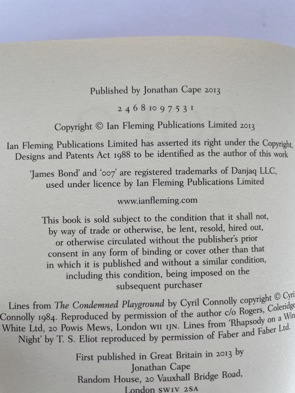 william boyd solo first ed2