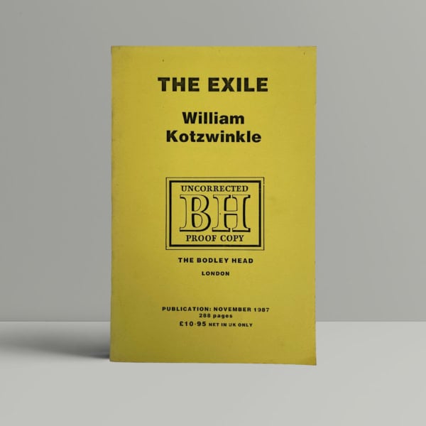 william kotzwinkle the exile proof1