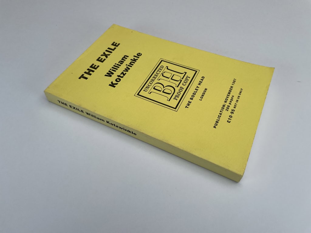 william kotzwinkle the exile proof3