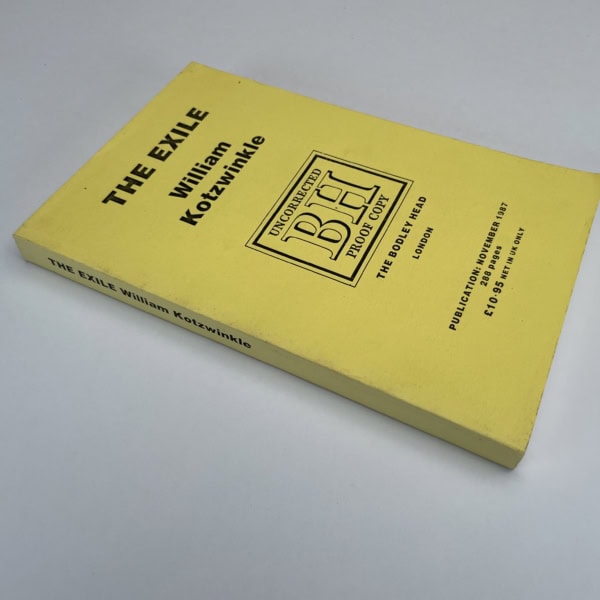 william kotzwinkle the exile proof3